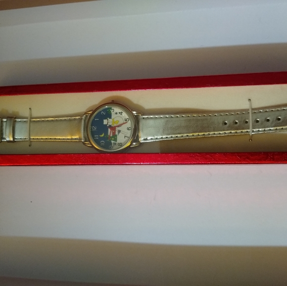 Snowman Watch Winter Christmas Silver  Never Worn - Picture 7 of 7